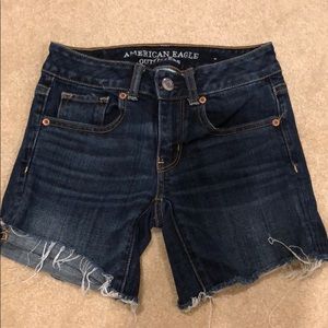 American Eagle Midi Super Stretch Shorts